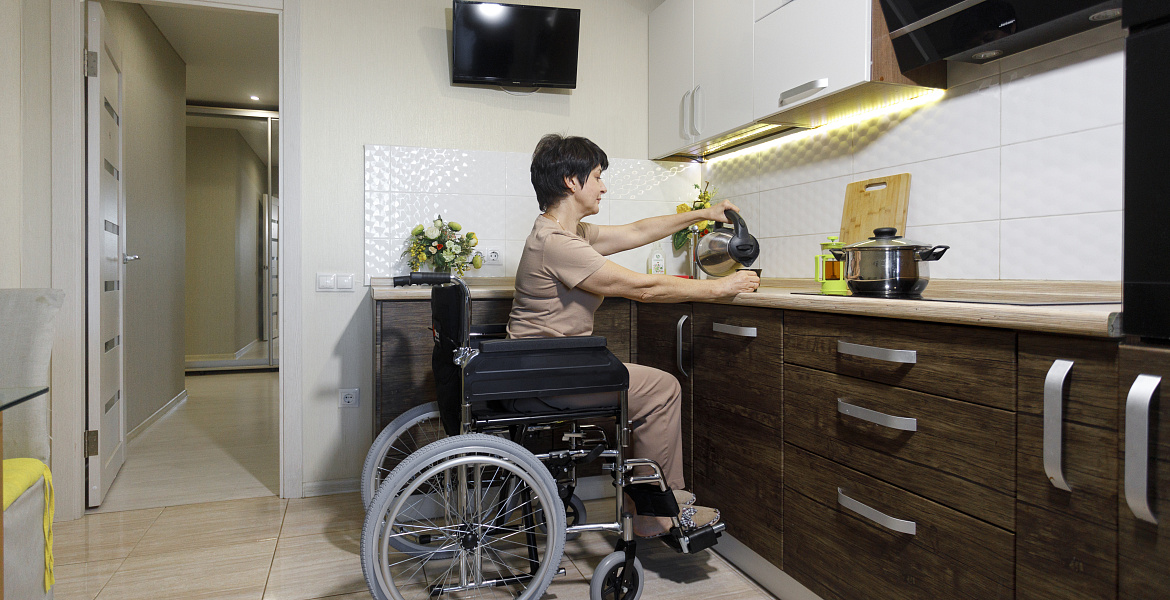 кухня для инвалидов